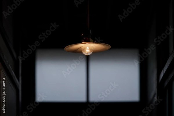 Obraz 古い日本家屋の照明