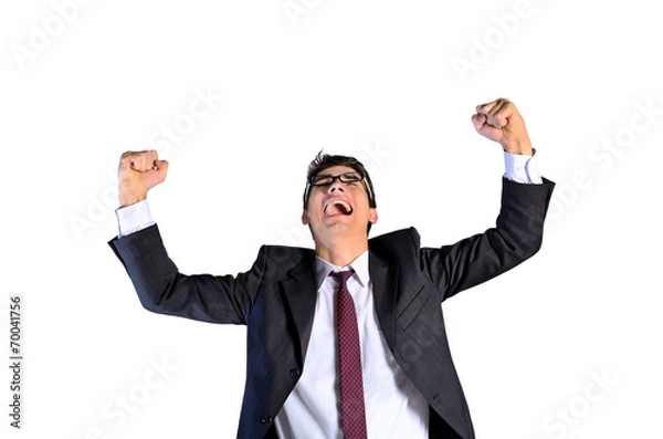 Obraz Young business man