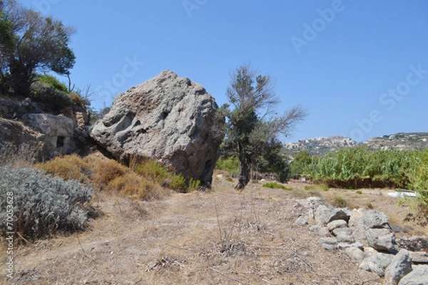 Obraz Summer landscape, Greek.