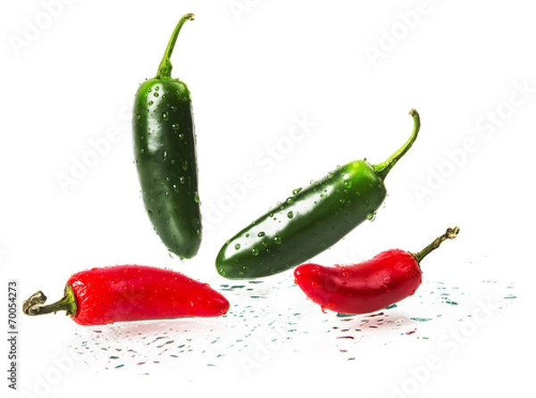 Obraz Red and Green chili