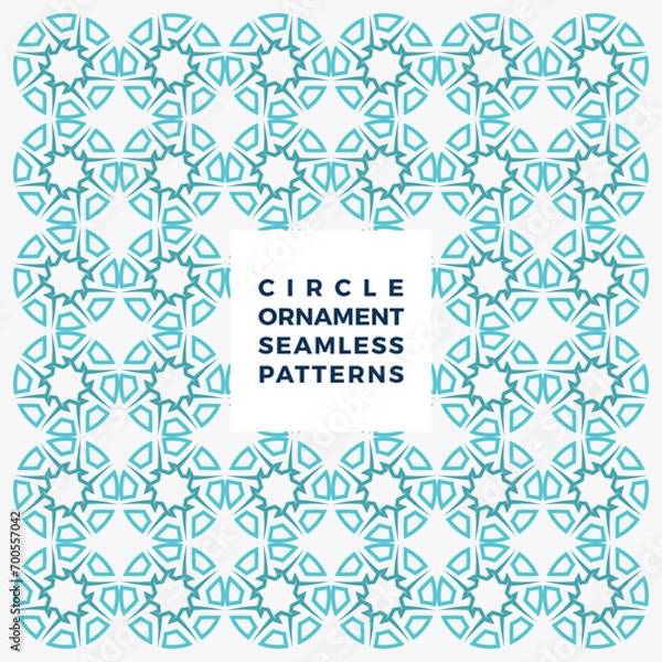 Fototapeta Flat mosaic pattern design flat colorful geometric