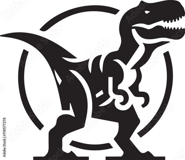 Obraz T-Rex Minimalist Impression