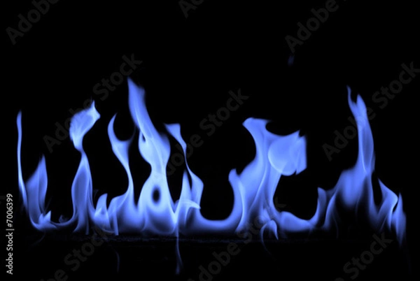 Obraz Blue fire