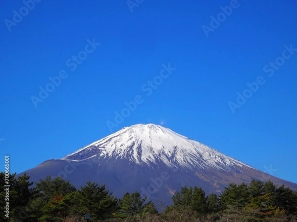 Fototapeta 富士山のアップ
