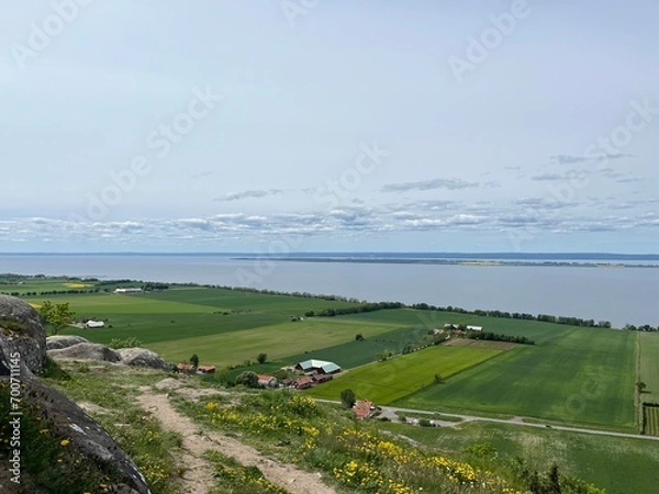 Obraz landscape with river