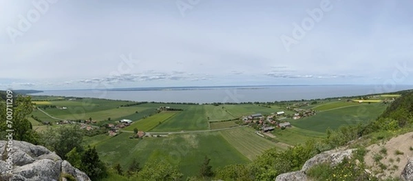 Obraz landscape with river