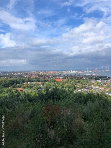 Obraz landscape with river