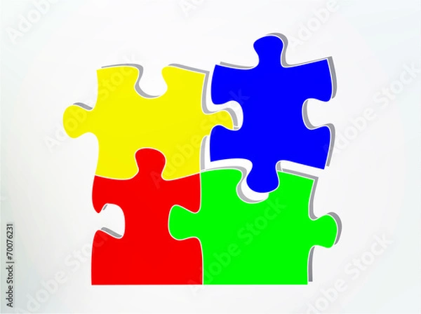 Obraz Puzzle abstract