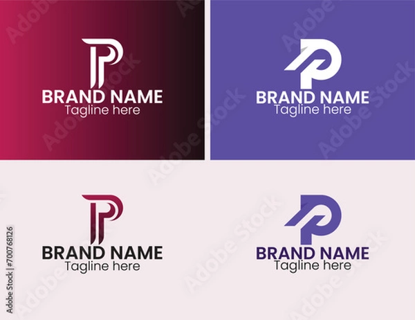 Obraz abstract business logo design