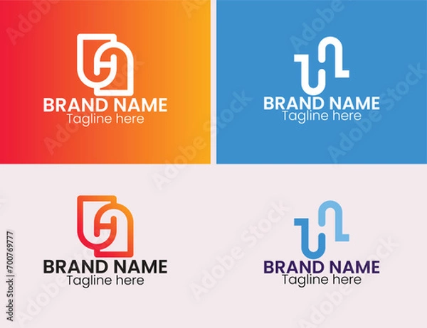 Obraz Business Modern Logo Design Vector