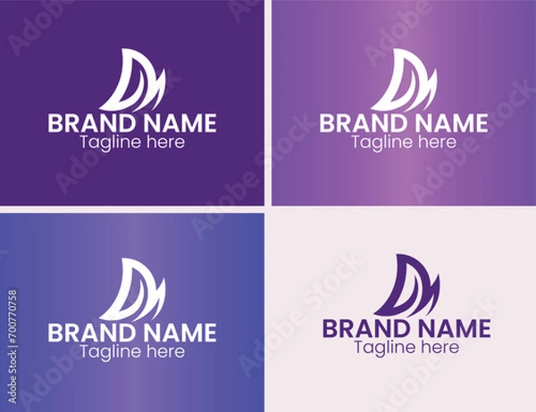 Obraz Arrow logo designs concept
