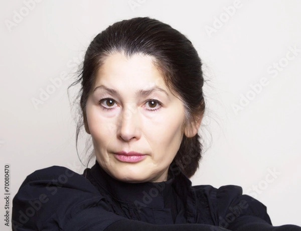 Fototapeta Portrait of the woman.