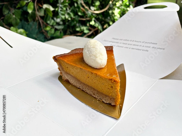 Fototapeta pumpkin pie