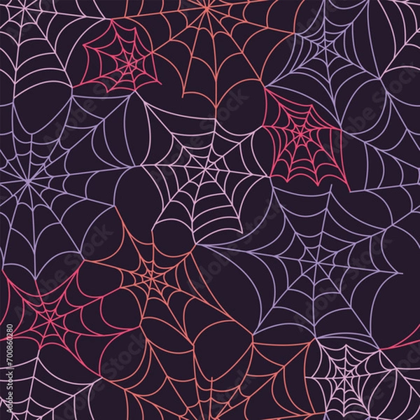 Fototapeta Halloween Minimal Color Web Pattern Design