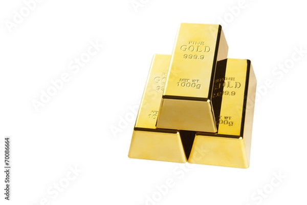 Obraz Gold bars