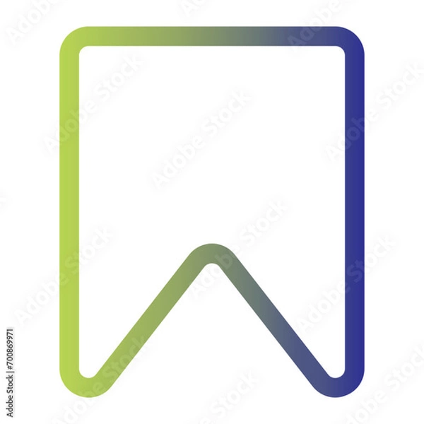 Fototapeta Social media icon on line gradient style