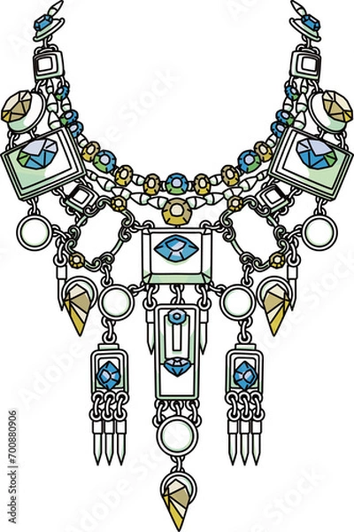 Obraz ジュエリー（jewelry）(eps)