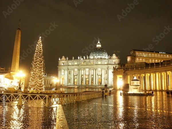 Obraz petersplatz bei nacht