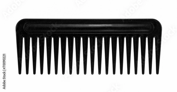 Obraz black hair comb