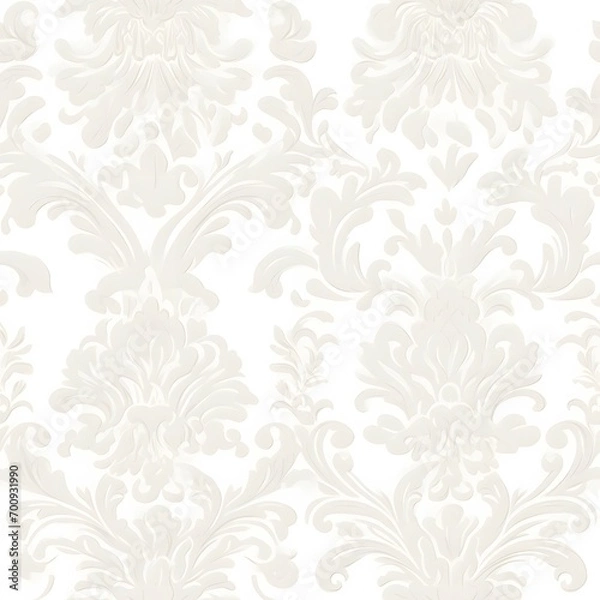 Fototapeta seamless floral pattern