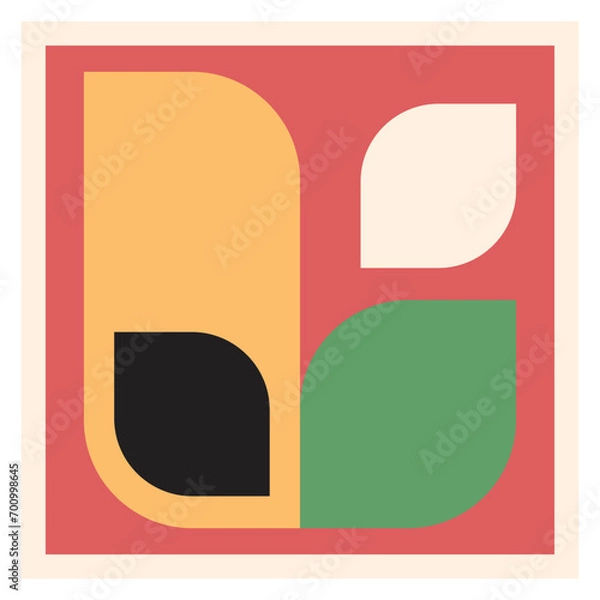 Obraz Modern Bauhaus Shape