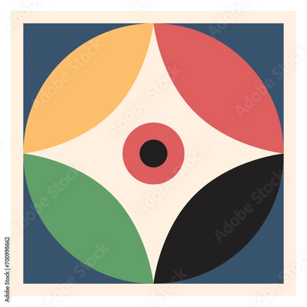 Obraz Modern Bauhaus Shape