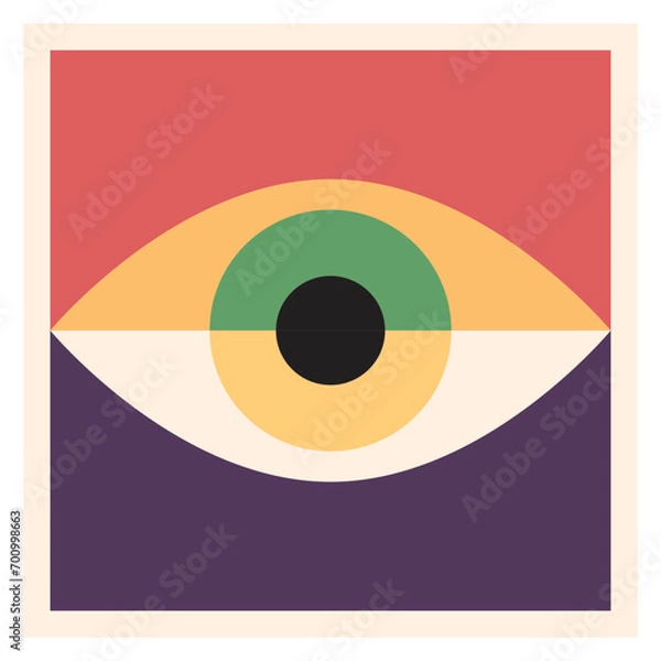 Obraz Modern Bauhaus Shape