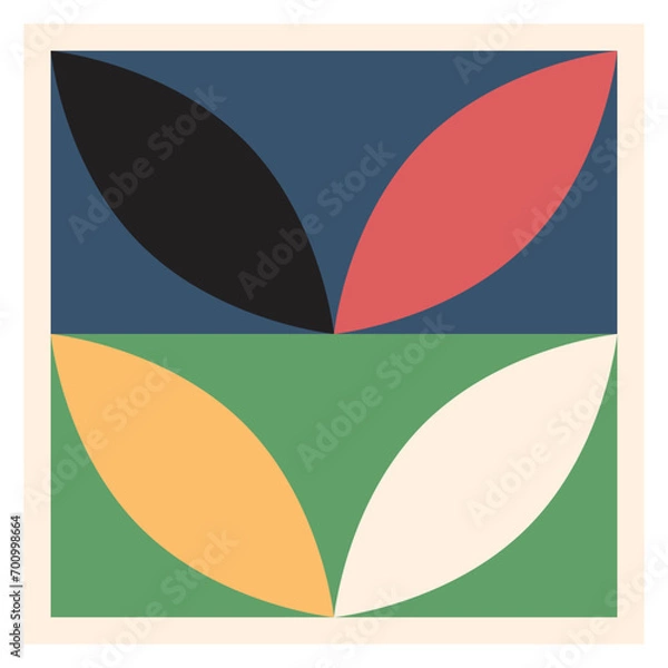 Obraz Modern Bauhaus Shape