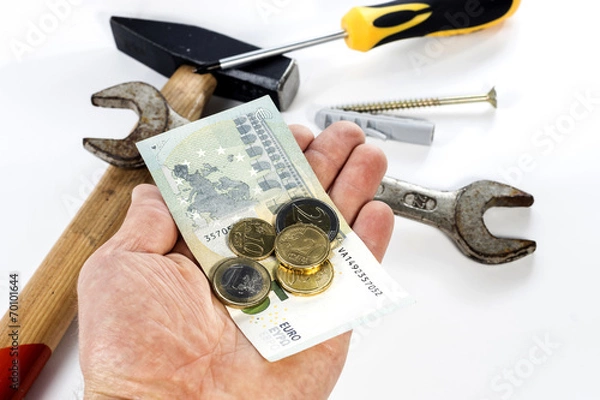 Obraz Mindestlohn 08678