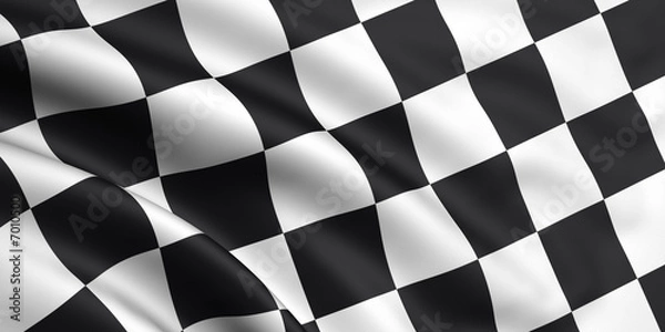 Fototapeta Checkered Flag