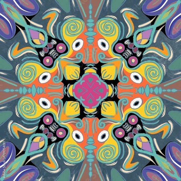 Obraz Colorful pattern background