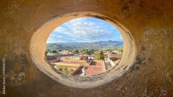 Obraz View over Trinidad, Cuba