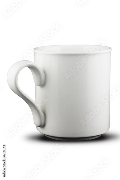 Obraz white mug