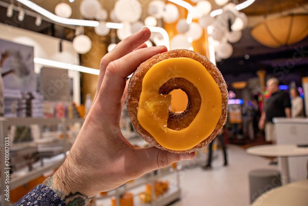 Fototapeta croissant donut