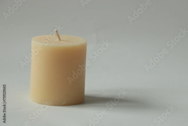 Obraz beige candle