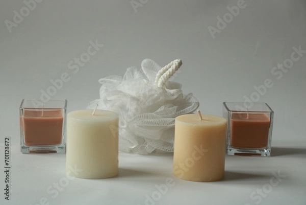 Obraz spa candles