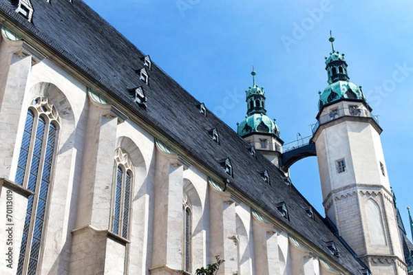 Fototapeta Halle Saale - Marktkirche