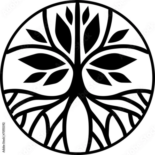 Obraz Circular tree series