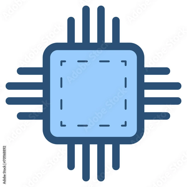 Obraz cpu icon