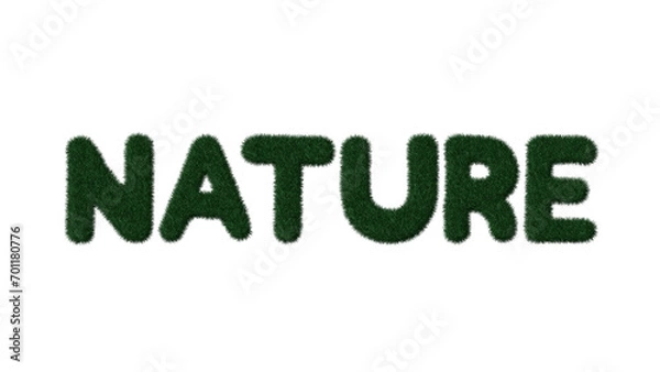 Fototapeta Grass Nature Text