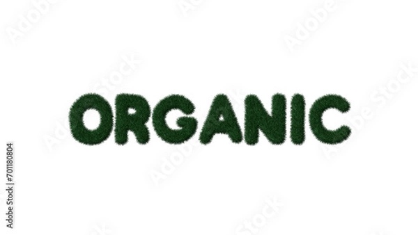 Fototapeta Grass Text