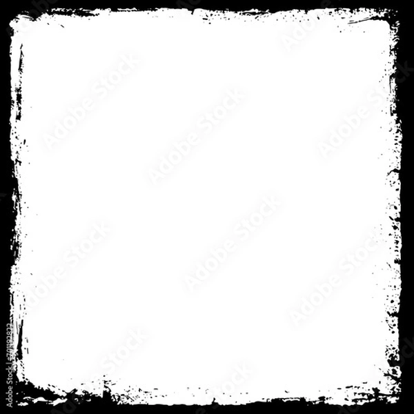 Obraz Vintage Rough Edge Square Border