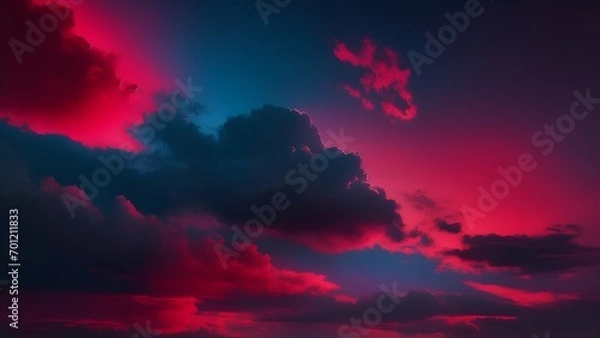 Fototapeta clouds timelapse