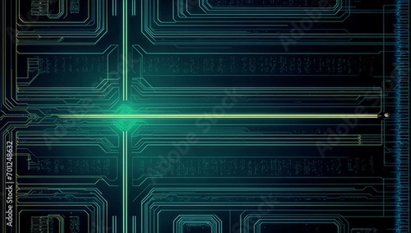 Fototapeta circuit board background chipset