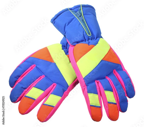 Fototapeta Ski Gloves