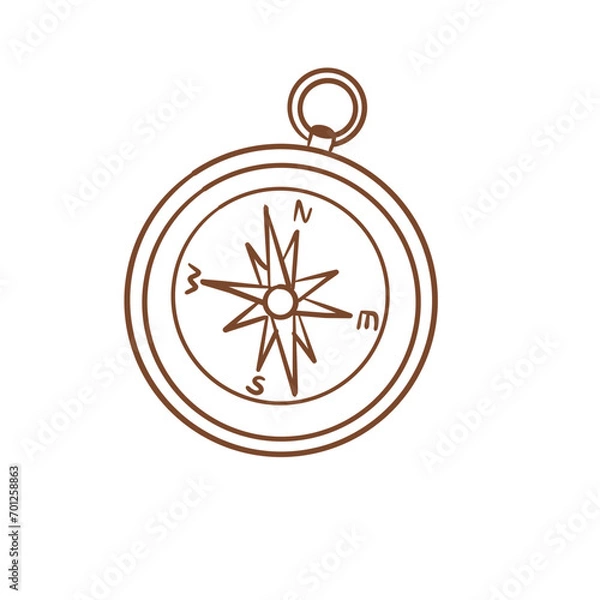 Obraz office appliance_compass