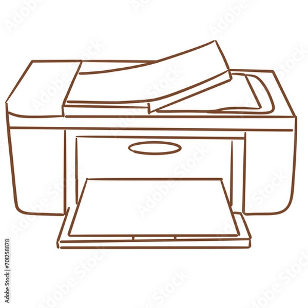 Obraz office appliance_printer machine