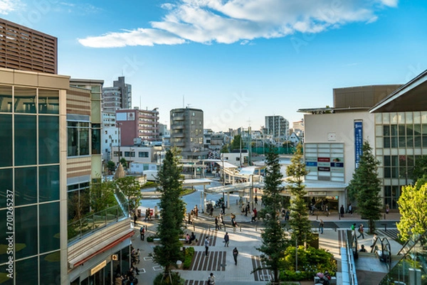 Obraz 東京、武蔵小山の風景０２