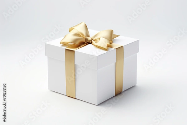 Obraz gold gift box