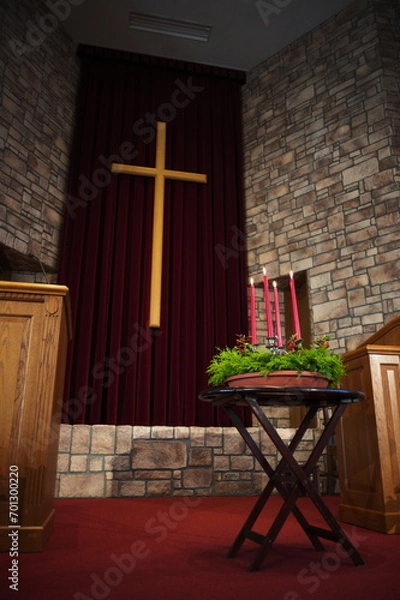 Fototapeta クリスマス アドベント礼拝